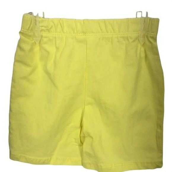 DG Girl’s Shorts 24‎ months yellow elastic waist - Picture 1 of 5